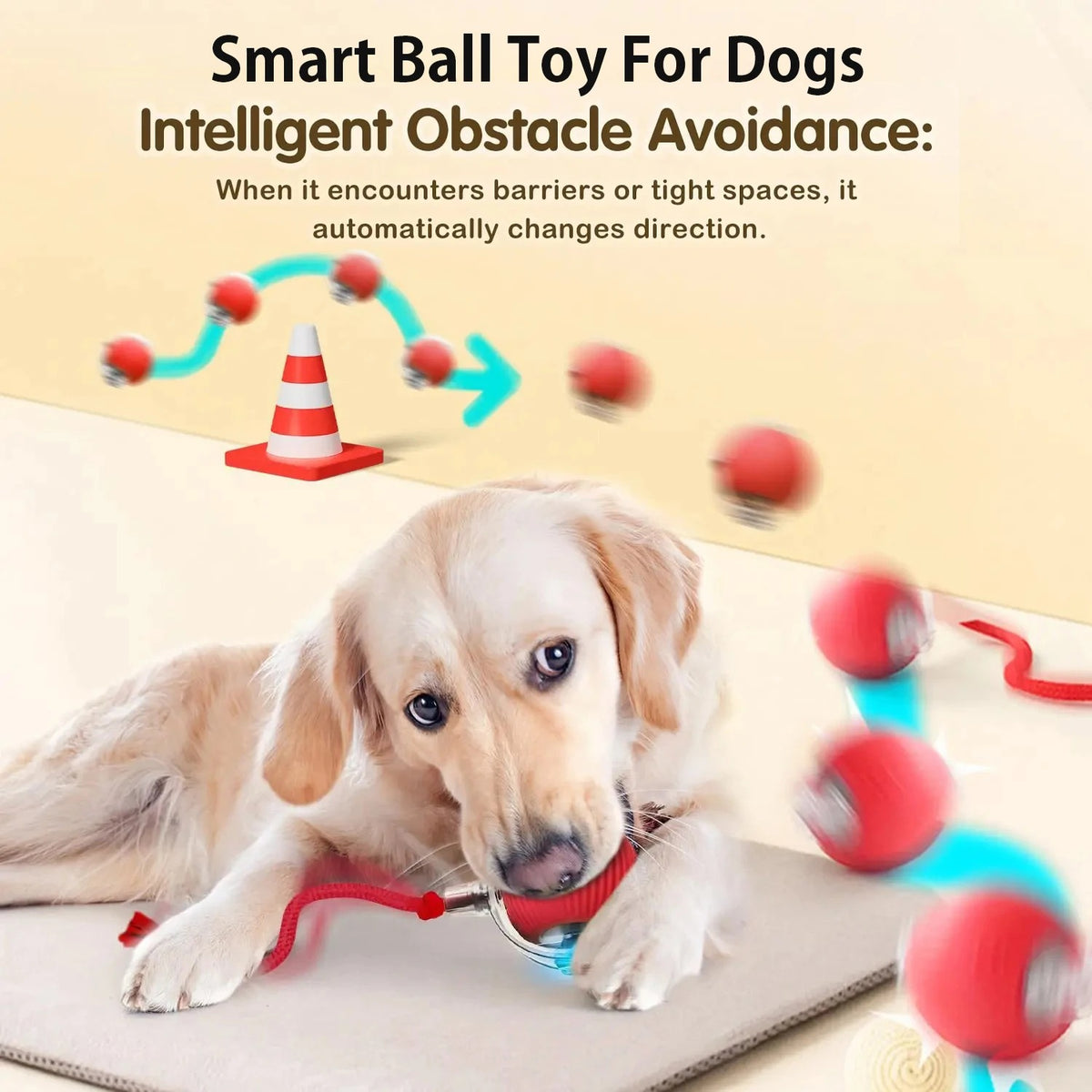 New Dog Interactive Ball Toy