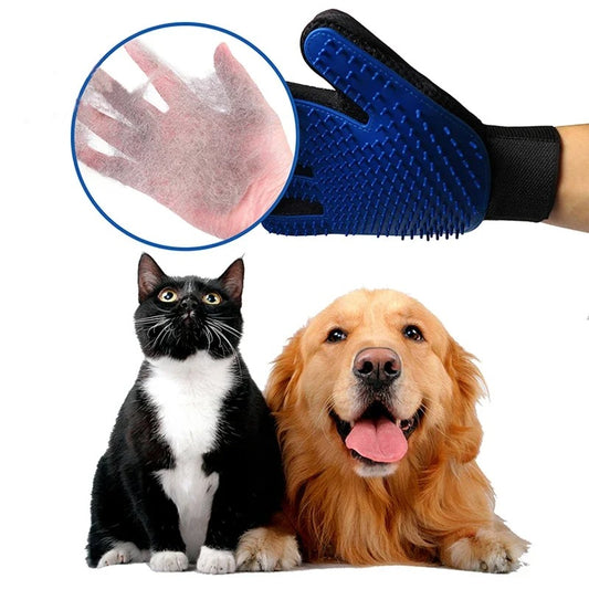 Pet Silicone Grooming Gloves